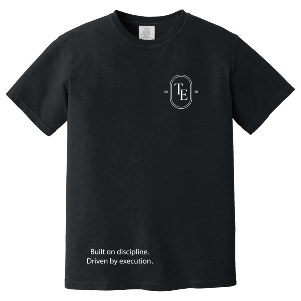 True Execution Classic - White Print - COMFORT COLORS® HEAVYWEIGHT RING SPUN TEE Thumbnail